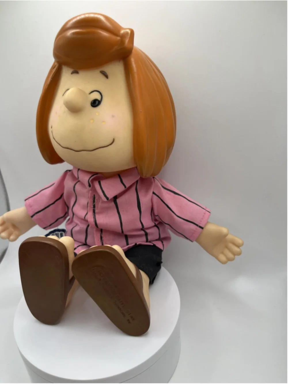 VTG 1966 Peppermint Patty Doll Peanut CHARLIE BROWN DOLL BY APPLAUSE RARE FIND